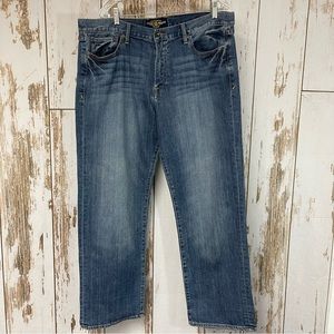 Lucky Brand, 361 Vintage Straight Jeans, Size 38x30. In excellent condition!
